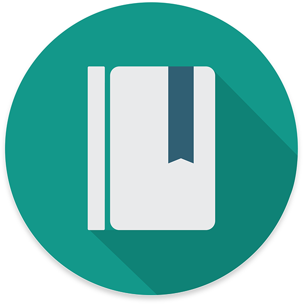 Android Journal App Icon - Bing Circle Logo Png (600x605), Png Download