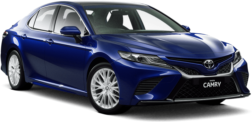 Toyota Camry - 2018 Nissan Rogue Sv Blue (906x510), Png Download
