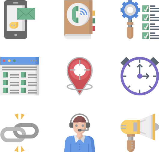 Support Contact - Icon (600x564), Png Download