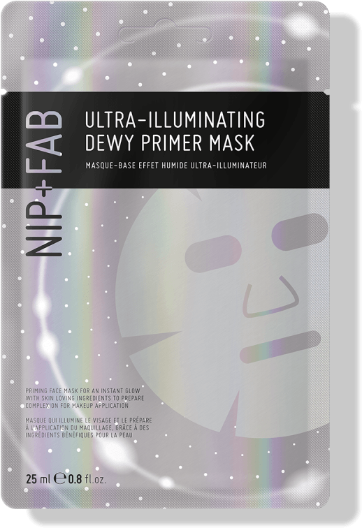 Ultra-illuminating Dewy Primer Sheet Mask - Nip+fab Make Up Mattifying Oil Control Primer Mask (1000x1000), Png Download