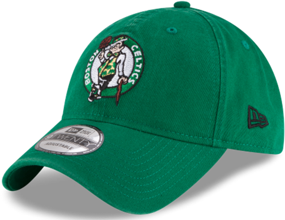Boston Celtics New Era Green Core Classic 9twenty Adjustable - Boston Celtics Hat (819x471), Png Download