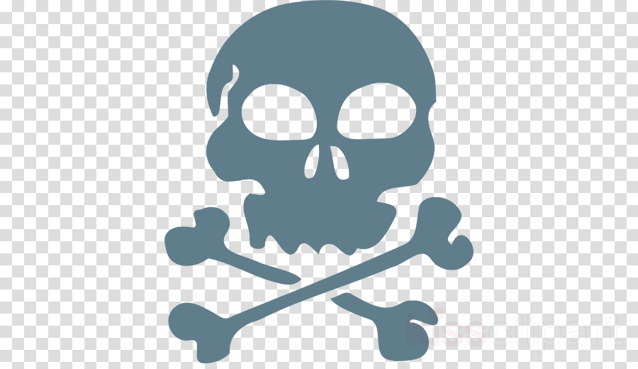 Download Skull No Background Clipart Skull And Crossbones - Skull And Crossbones Mousepad (900x520), Png Download