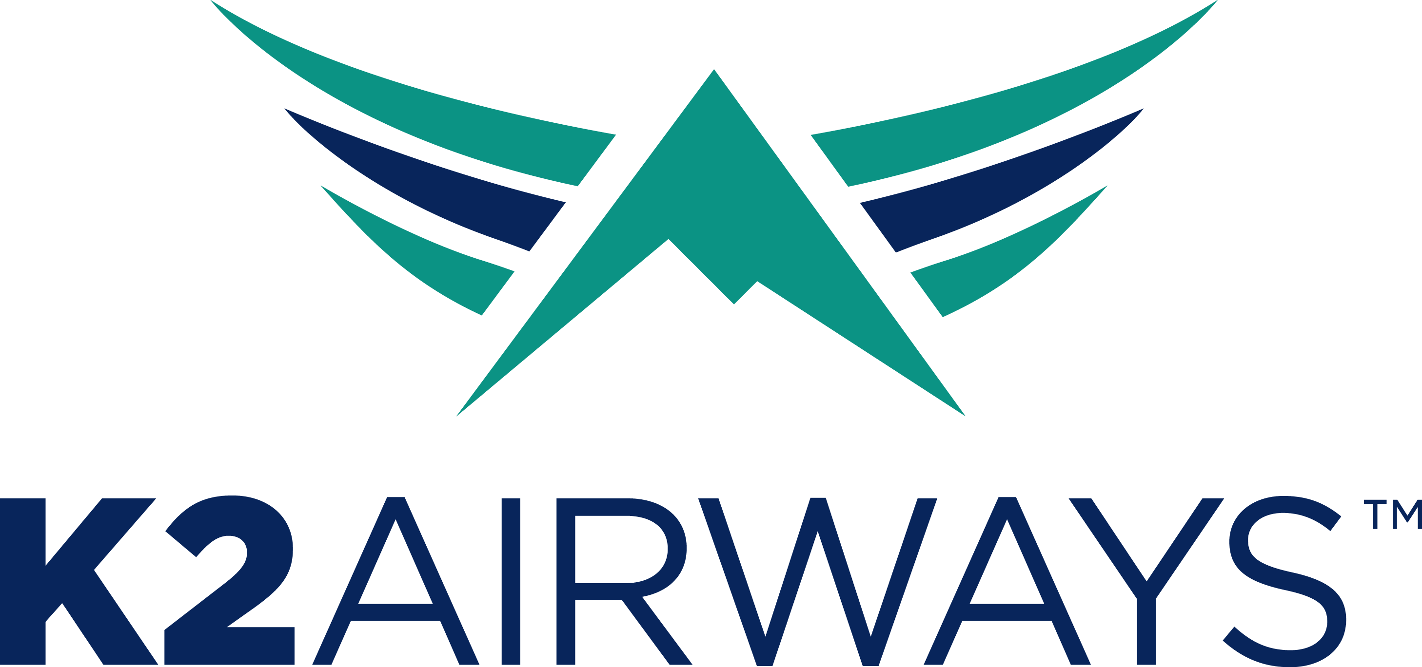 K2 Airways (2916x1369), Png Download