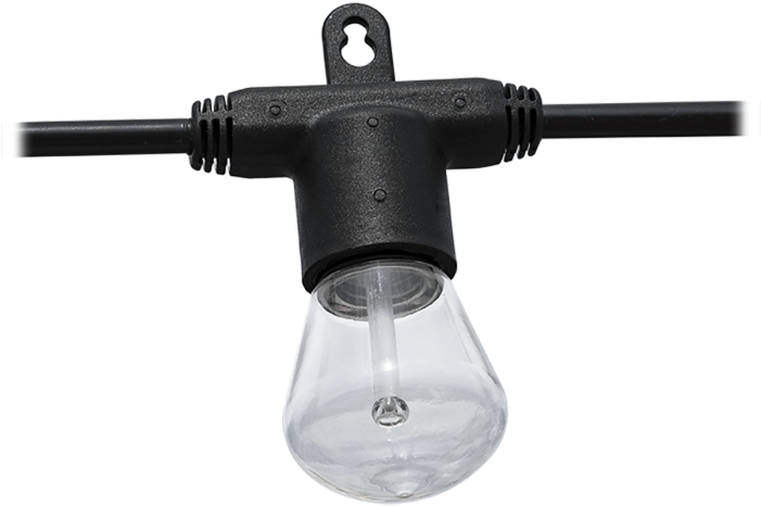Lights By Night Led Bistro String Lights Product Shot - Light (555x555), Png Download