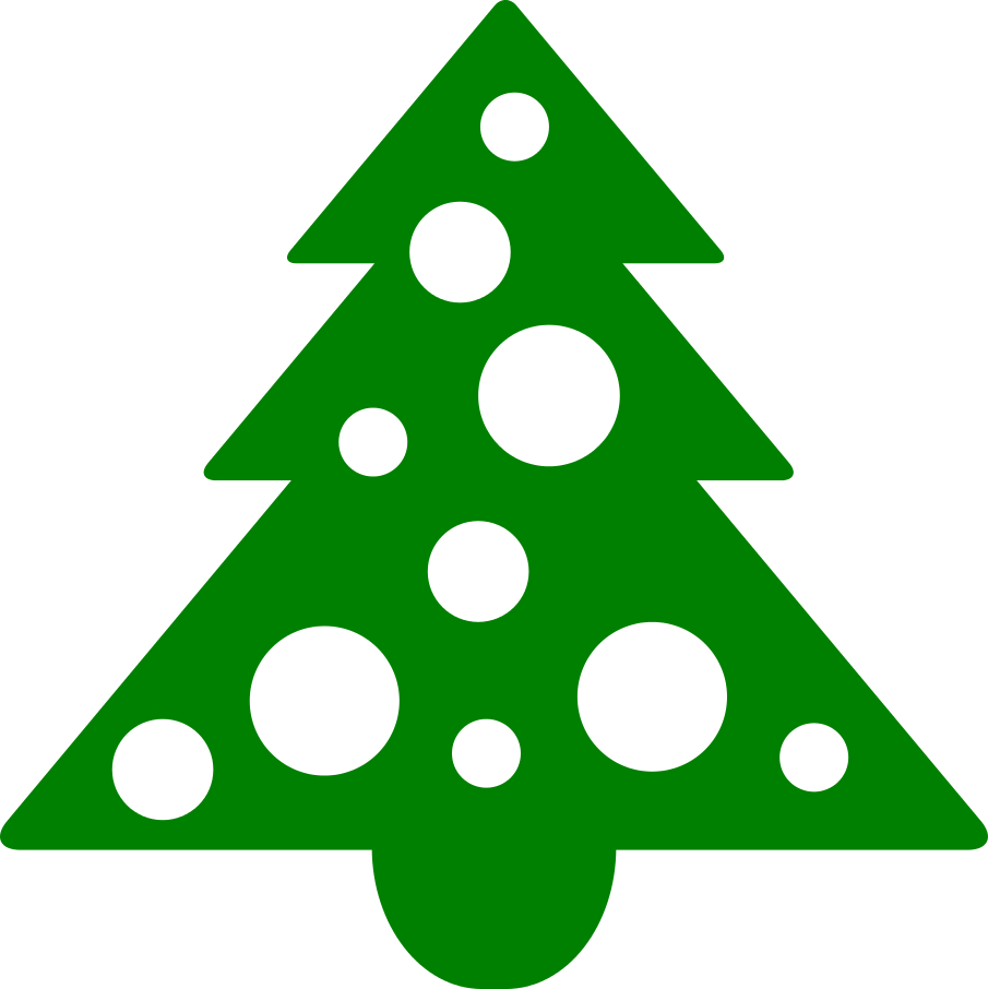 Holiday Cutouts And Signs Can Be Cutout Of Any Material - Christmas Tree With Star Stencil (905x906), Png Download