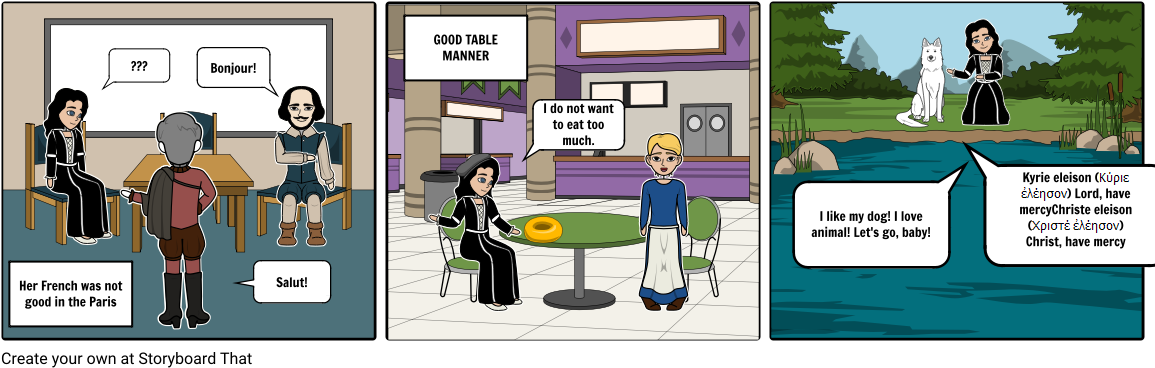 Nun - Cartoon (1164x385), Png Download