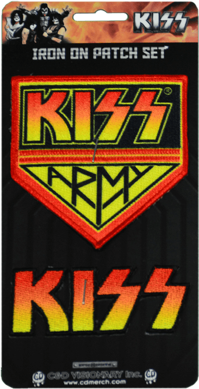 C&d Visionary Kiss 2pc Patch Set (1000x1000), Png Download