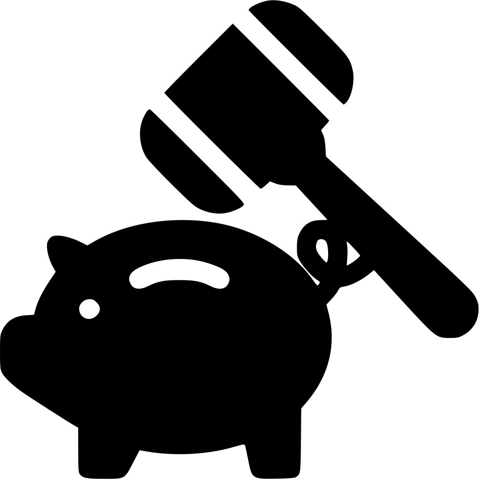Png File Svg - Piggy Bank Break Png Transparent (981x982), Png Download