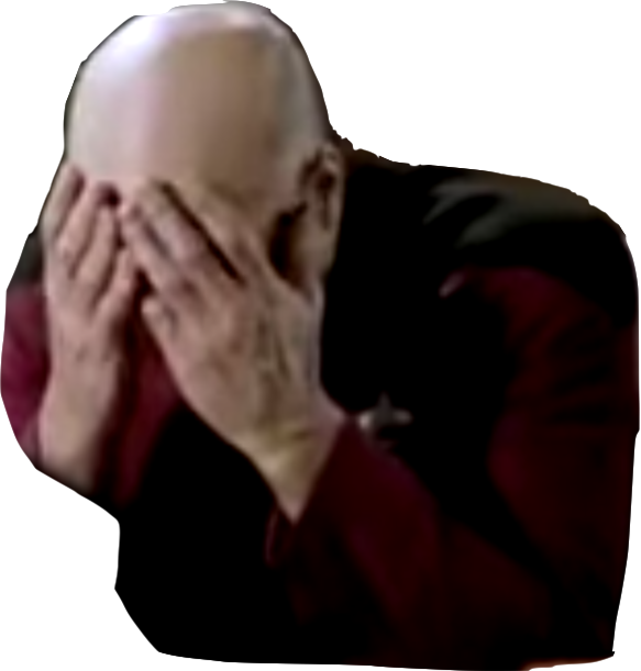 Doublefacepalm Discord Emoji - Double Facepalm Emoji (583x611), Png Download
