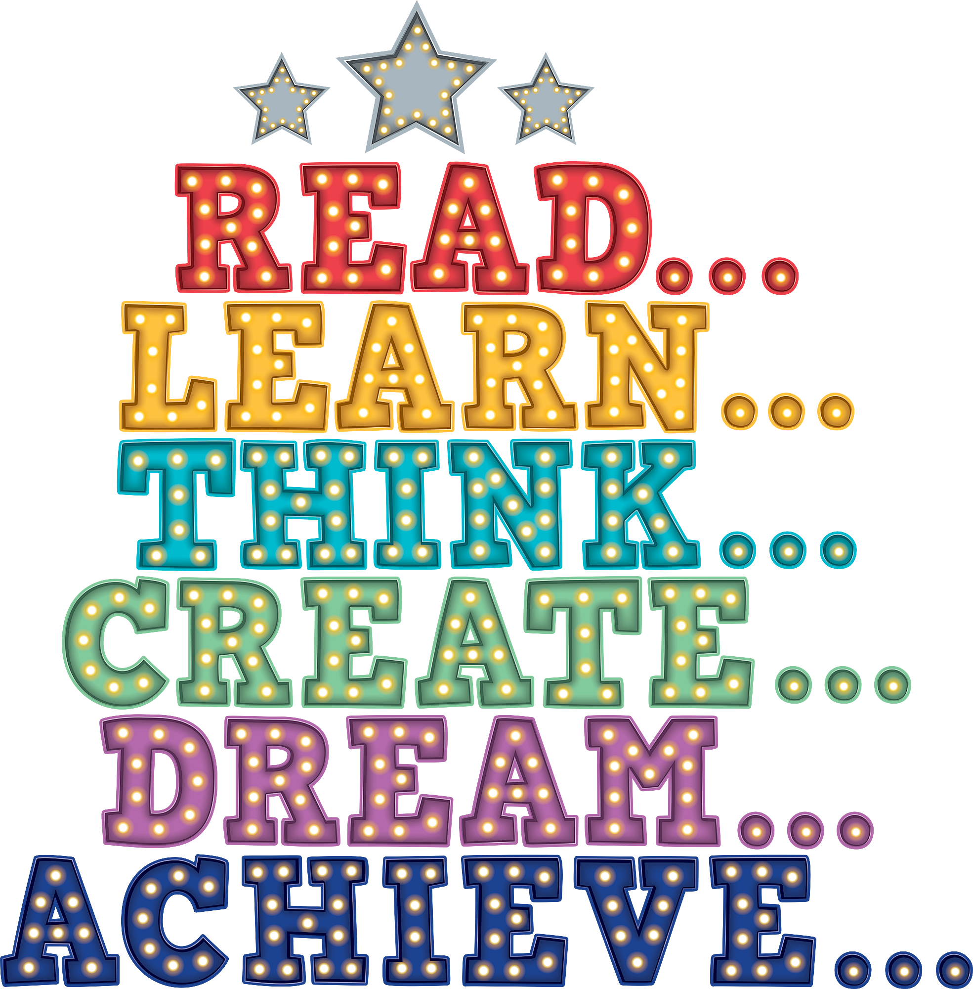 Marquee Motivation Bulletin Board Display - Classroom Bulletin Board Display (1969x2000), Png Download