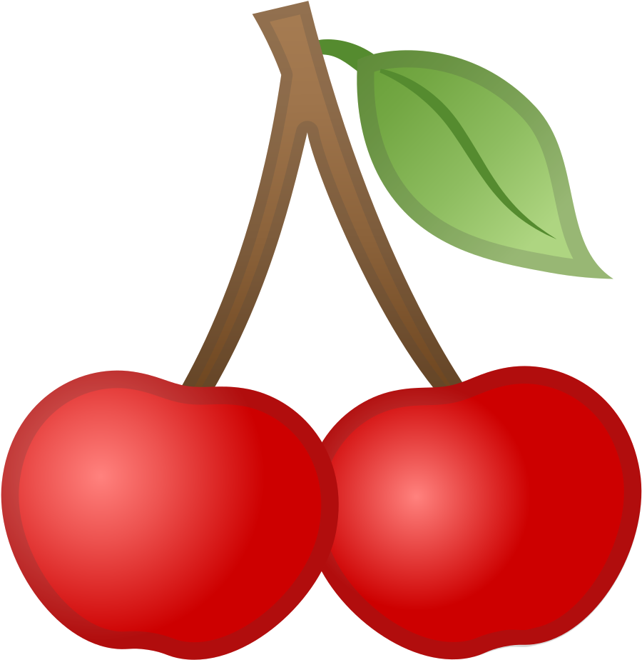 Download Svg Download Png - Emoji Ciliegia (1024x1024), Png Download