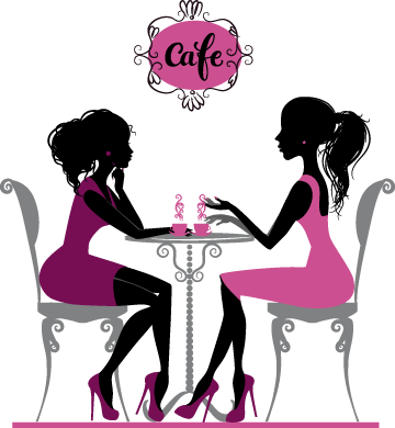 Dark Motivational Tips - Girls Talk Clipart (360x390), Png Download