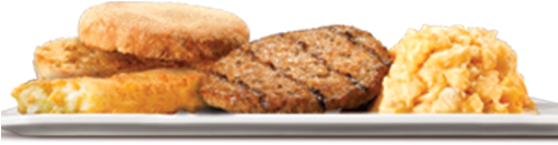 Bk™ Breakfast Platter - Cutlet (500x540), Png Download