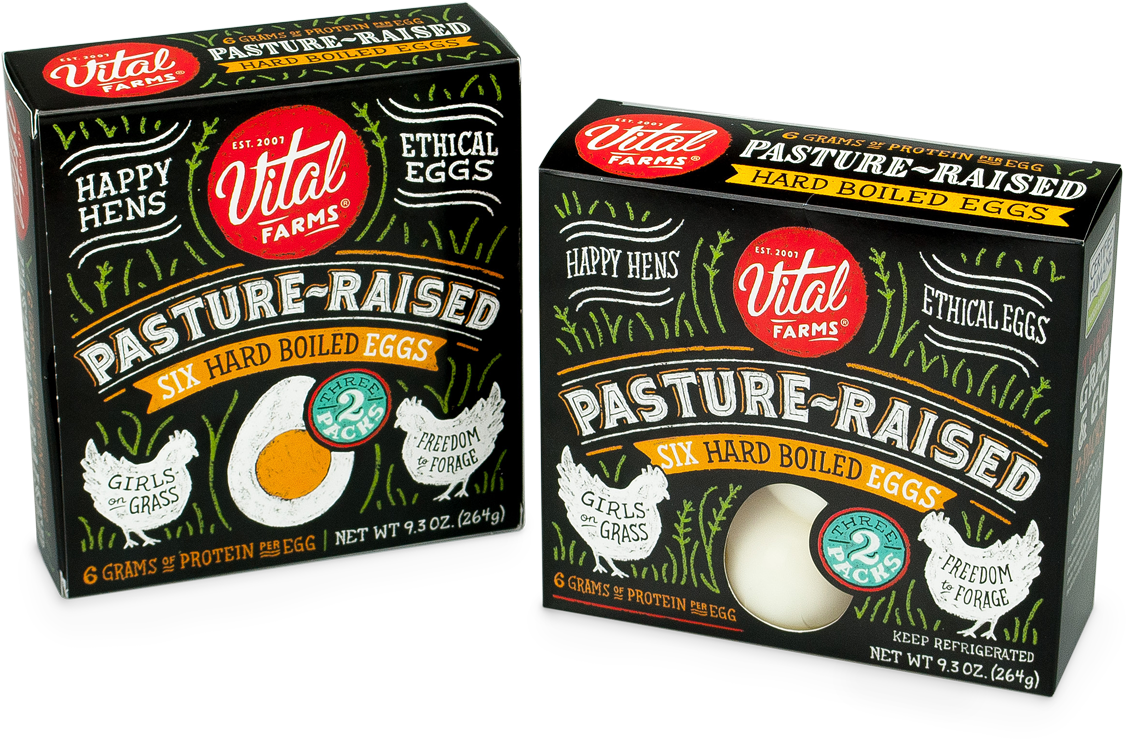 And Now It's A Difference You Can Enjoy On The Run, - Pasture Raised Hard Boiled Eggs (1200x770), Png Download