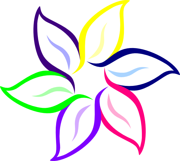 Flower Petals Clip Arts (600x536), Png Download