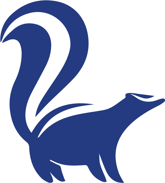 Skunk Brothers Fine Cannabis - Skunk Silhouette (562x831), Png Download