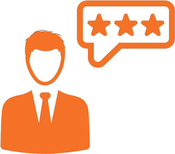 100% Satisfaction Guarantee - Customer Review Icon (600x600), Png Download