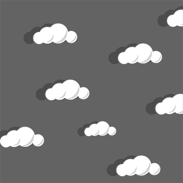 Brown Clouds Floating Artwork, Clouds Silhouette Artwork, - Cloud (360x360), Png Download