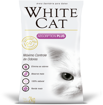 Higienic Granule For Cats White Cat - Peter Woo (554x380), Png Download