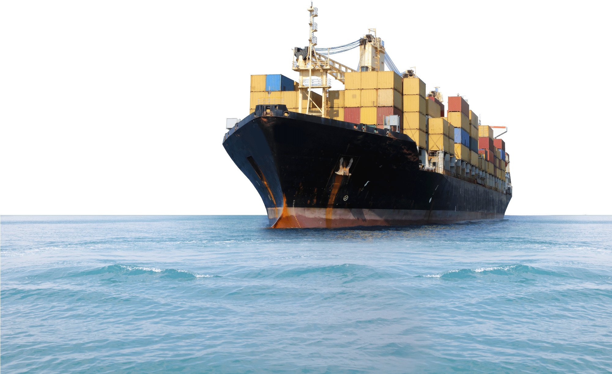 We Provide Fcl/ Lcl Sea Freight Services From India - Barco De Carga Png (2000x1350), Png Download
