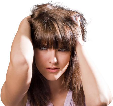 Beautiful Face Of Young Woman Png Image - Beautiful Girl Png Transparent (500x437), Png Download