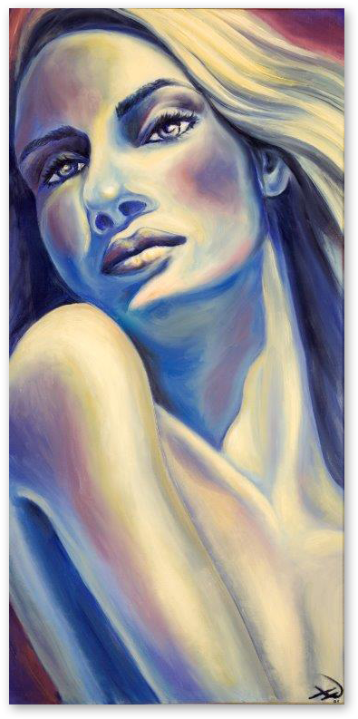 Intrigue - Tanya Jean Peterson - Intrigue Giclee On Canvas (420x818), Png Download