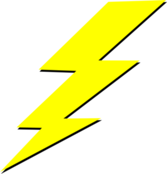 Lightning Vector Png Png Images - Zeus Symbol Lightning Bolt (400x416), Png Download