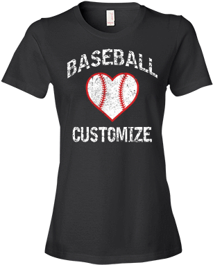 Ladies' Fit T-shirt - Black I Love Ny Shirt (385x385), Png Download