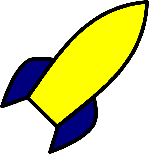 Rocket Ship Clipart The Cliparts - Clipart Rocket (576x595), Png Download