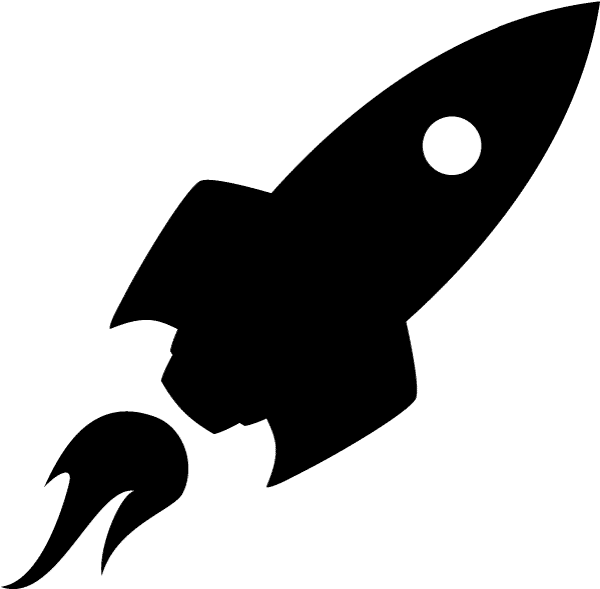 Rocket Ship - Icon (750x750), Png Download