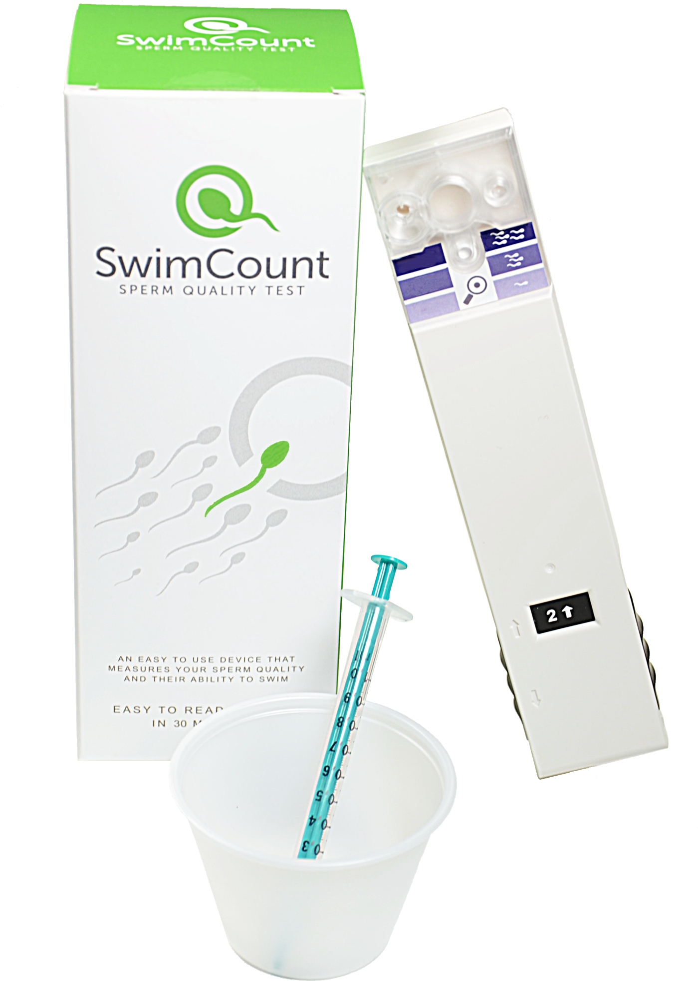 Swimcount Sperm Quality Test - Swim Count (1436x2048), Png Download