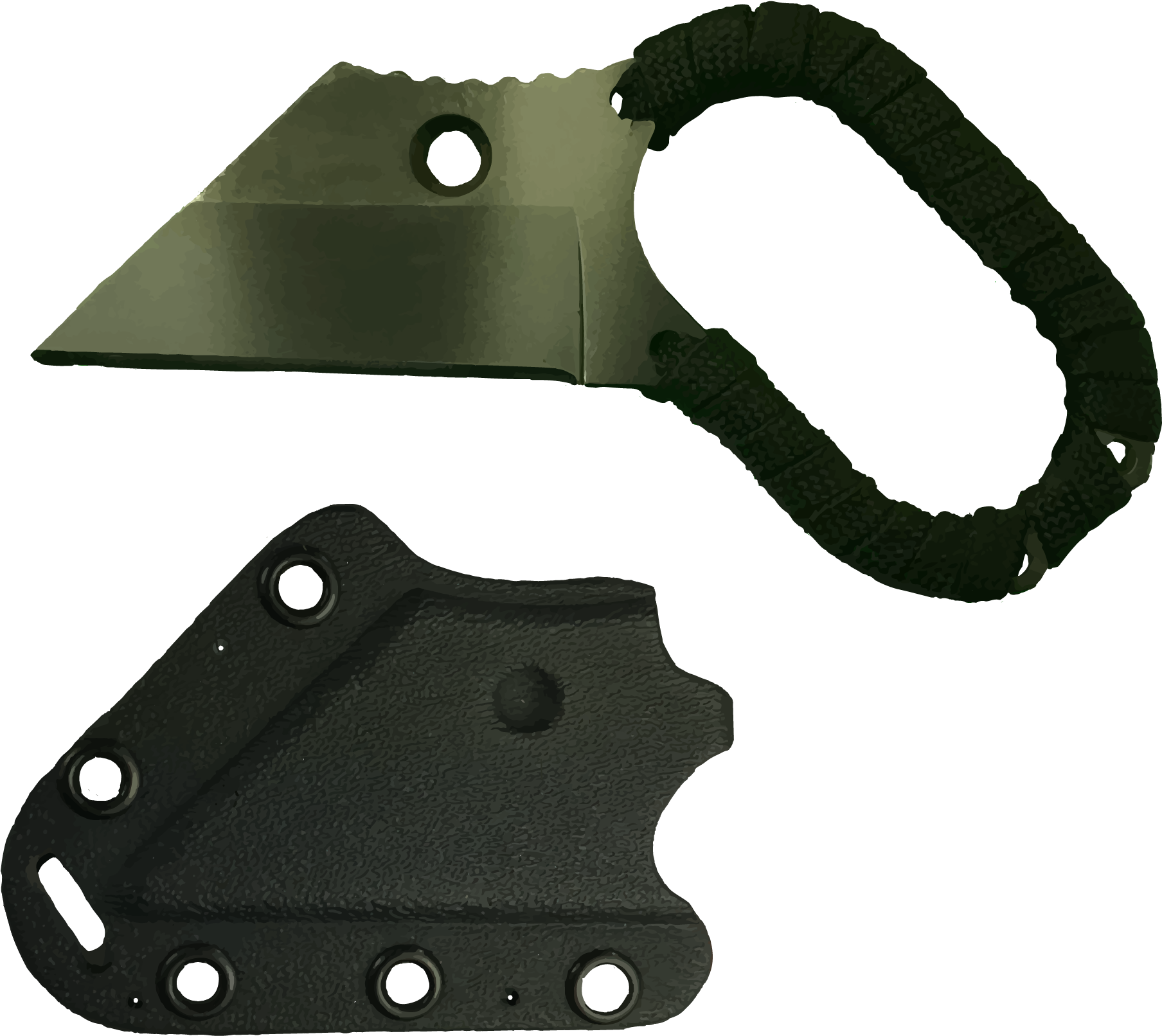 Tiger Striped Straight - 440c (2048x2048), Png Download