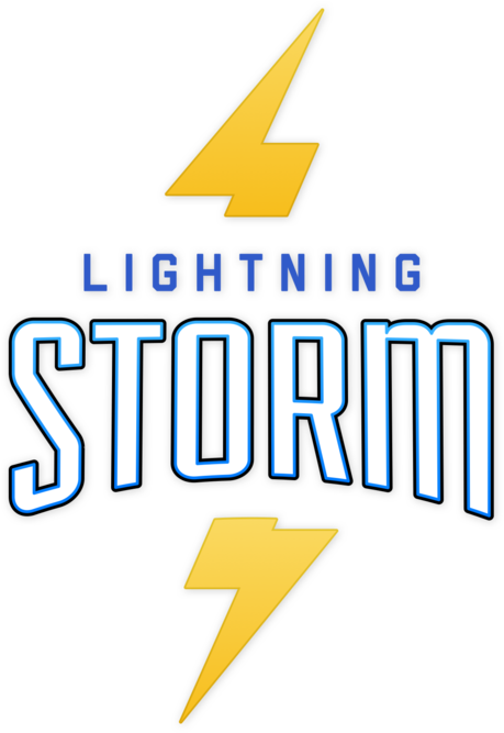 Lightning Storm - Lightning Storm Logo (600x744), Png Download