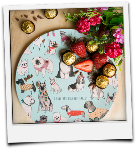 Based In Sydney, La La Land Creates A Diverse & Totally - Unconditional Love Melamine Plate (438x479), Png Download