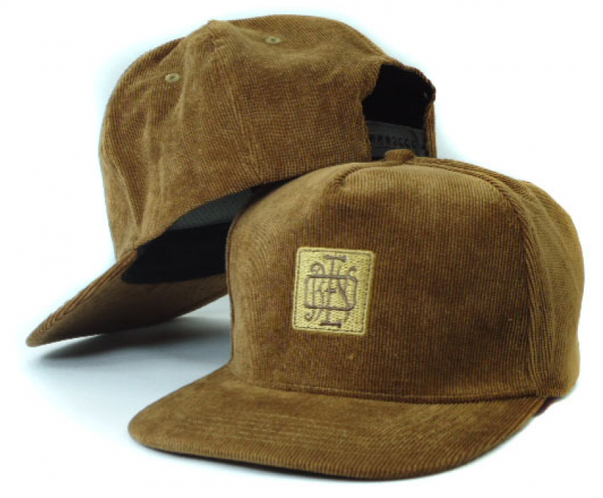 Corduroy Brown Snapback (845x1000), Png Download