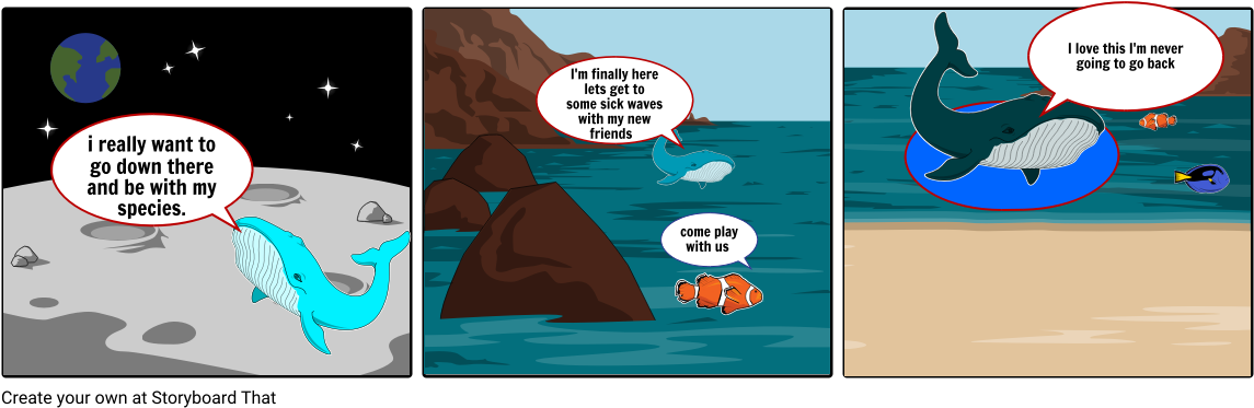 Senu The Sperm Whale - Cartoon (1164x385), Png Download