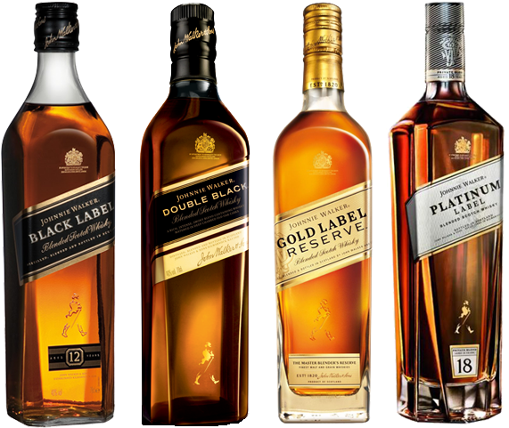 Thewalkers - Johnnie Walker Platinum Label Whisky - 1 L Bottle (650x600), Png Download