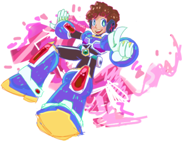 Happy Birthday You Funky Little Robot Friend,,,, - Cartoon (400x300), Png Download