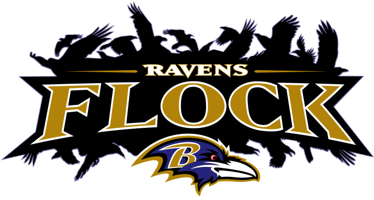 Ravens Flock - We Are The Flock Ravens (824x464), Png Download