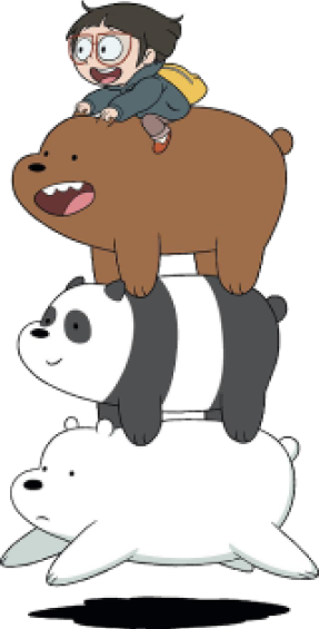 Character - We Bare Bears With Chloe (287x565), Png Download