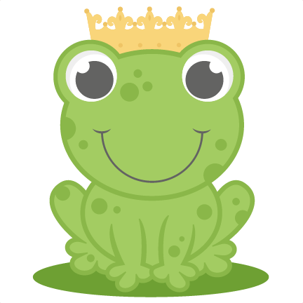 Free Library Frog Cutting File For Cricut Princess - Frog Prince Clipart (432x432), Png Download