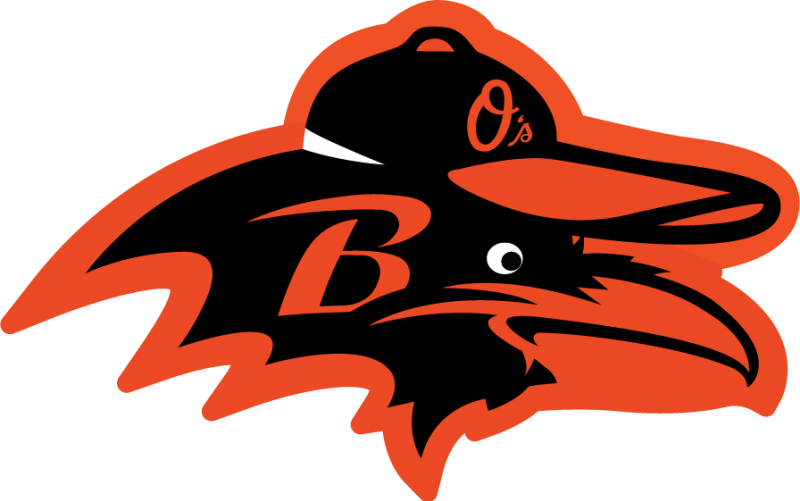Ravens & O's All-city Logo - Baltimore Ravens (800x501), Png Download
