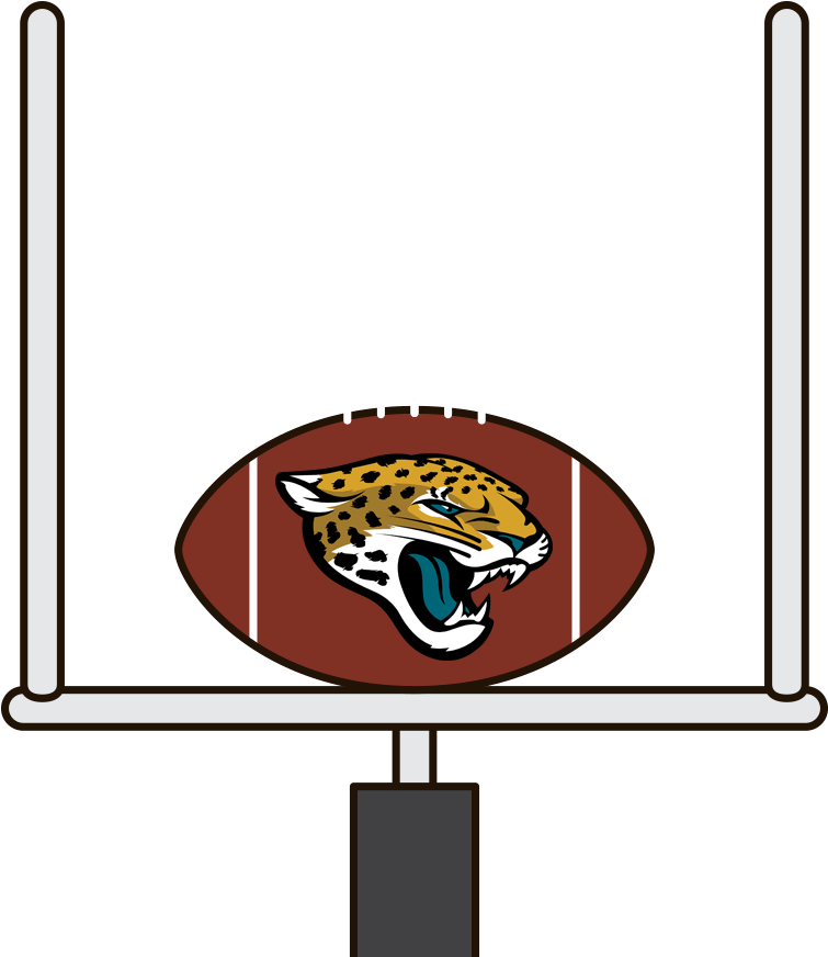 Marcedes Lewis Had 3 Touchdowns Against The Baltimore - Jacksonville Jaguars Nfl Luncheon Napkins & Plates (1000x1050), Png Download