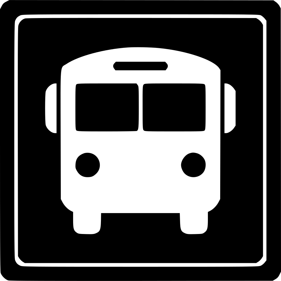 Png File Svg - Bus Station Icon Png (980x980), Png Download
