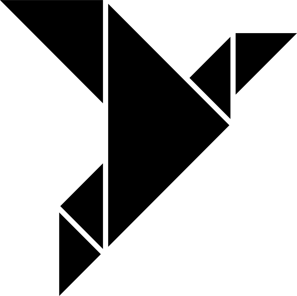 Origami Bird Flying - Simbolo Origami (980x974), Png Download