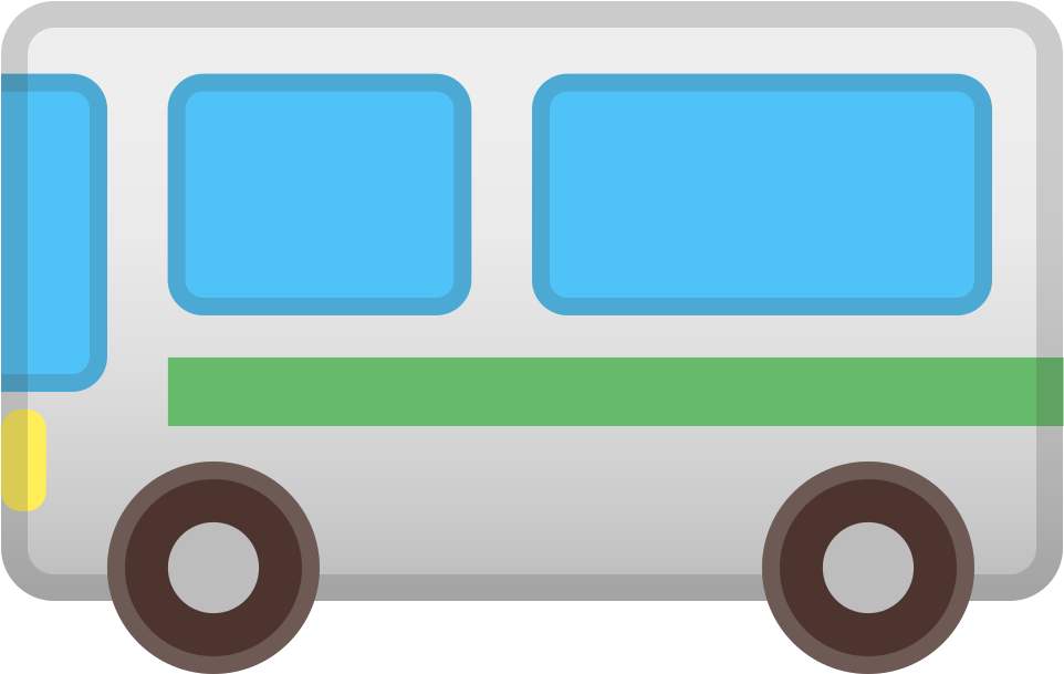 Download Svg Download Png - Bus (1024x1024), Png Download