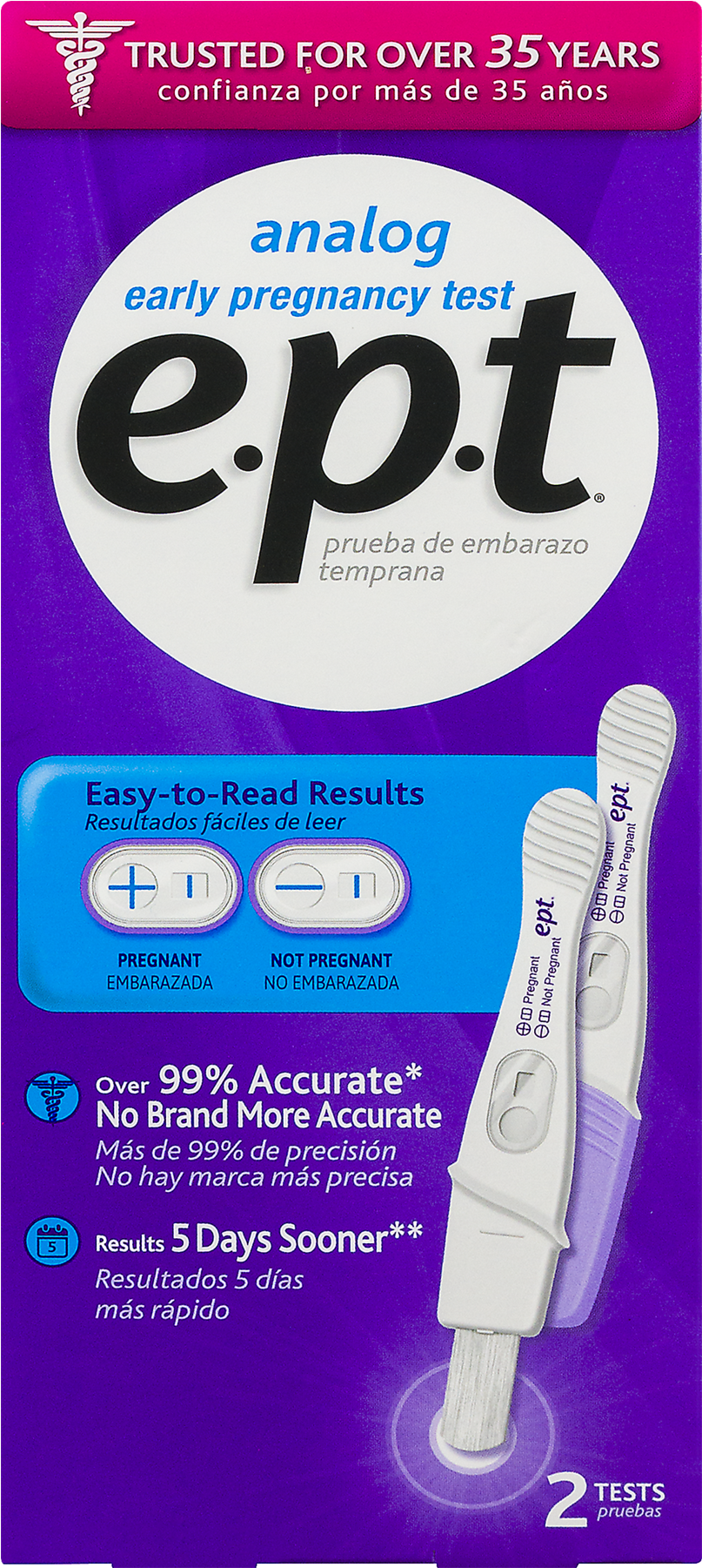 Ept Pregnancy Test (1800x1800), Png Download