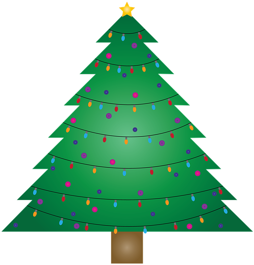 Christmas Tree Clipart Holiday - Oh Christmas Tree Quilt Pattern (556x720), Png Download