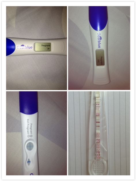 All Pregnancy Tests Showed 2 Lines And The Digital - Cylinder (483x640), Png Download