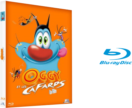 Oggy And The Cockroaches Blu-ray - Oggy Et Les Cafards-ost (cd) (768x400), Png Download